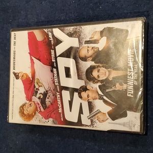 New movies "spy" still in plastic